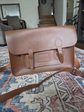 The Cambridge Satchel Company Large Unisex Leather Bag